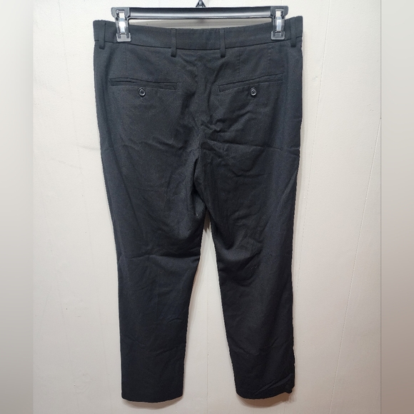 Savane 32 x 30 Dress Pants Men's Classic Black Flat Front Casual Office‎ B986 - Picture 2 of 4